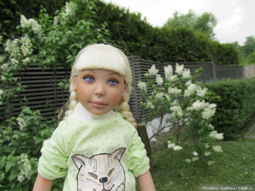 Отличная погодка. ЛиЭнночки на прогулке