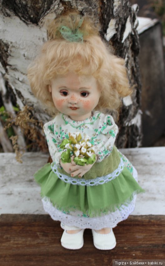 Цвет настроения - летний — Авторские текстильные куклы: Вальдорфские (фото 7)