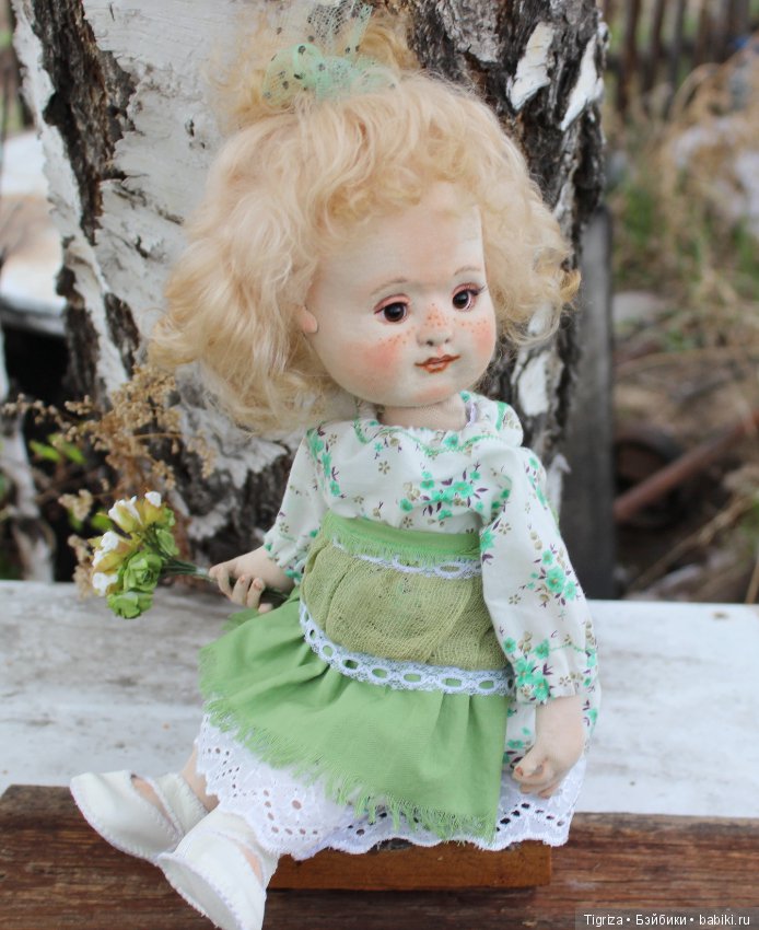 Цвет настроения - летний — Авторские текстильные куклы: Вальдорфские (фото 9)