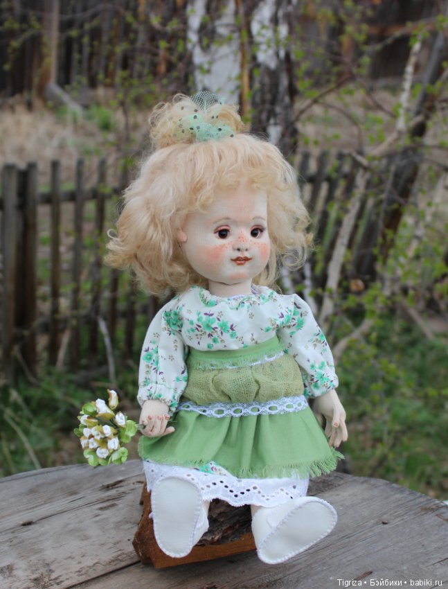Цвет настроения - летний — Авторские текстильные куклы: Вальдорфские (фото 3)