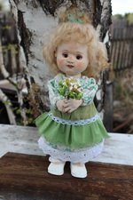 Цвет настроения - летний — Авторские текстильные куклы: Вальдорфские (фото 6)