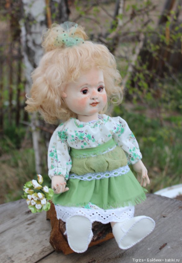 Цвет настроения - летний — Авторские текстильные куклы: Вальдорфские