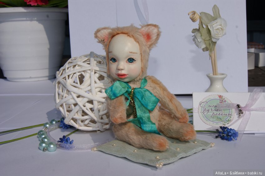 Тедди-долл "Котенок Ханни" (фото 2)