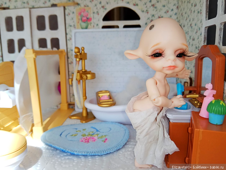 Малышка назвалась Милой — Гибридизация кукол BJD (БЖД): пересадка головы (фото 10)