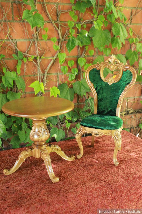 Приглашаю в гости! Столик и стульчик из бука (фото 2)