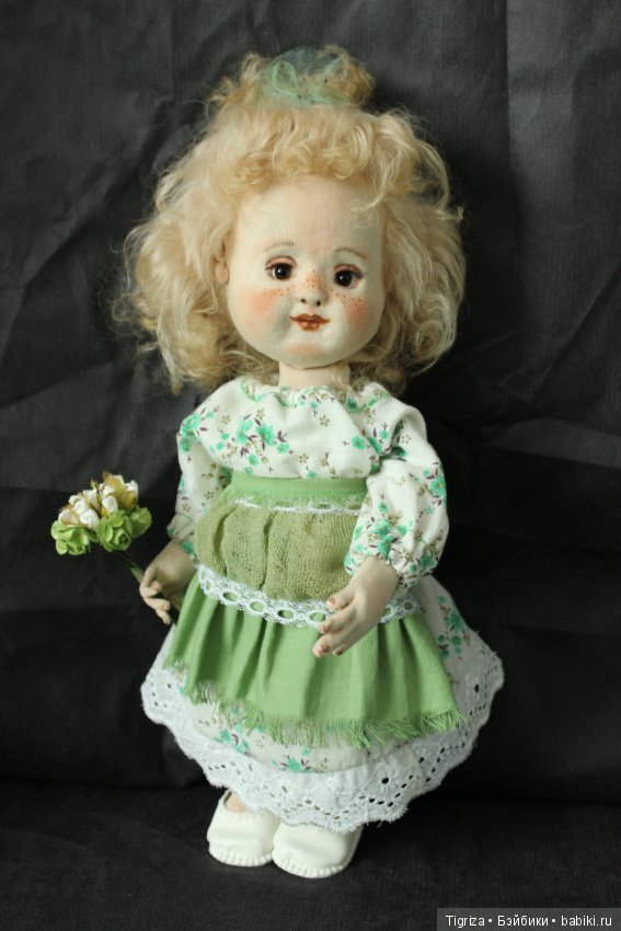 Цвет настроения - летний — Авторские текстильные куклы: Вальдорфские