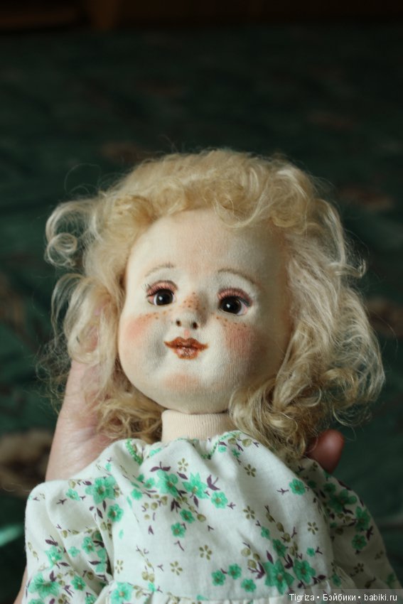 Цвет настроения - летний — Авторские текстильные куклы: Вальдорфские