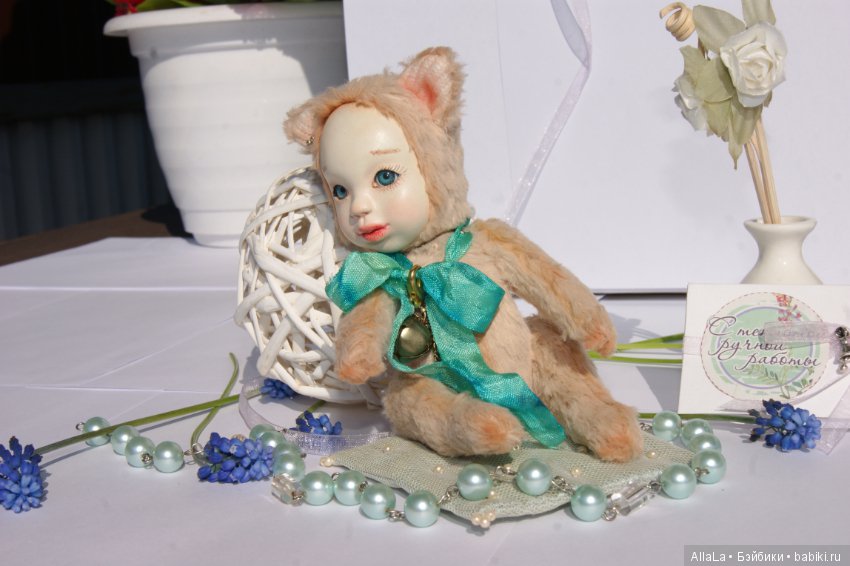 Тедди-долл "Котенок Ханни"