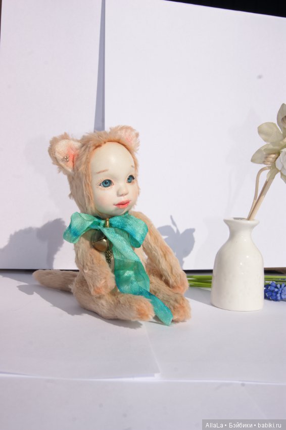 Тедди-долл "Котенок Ханни" (фото 3)