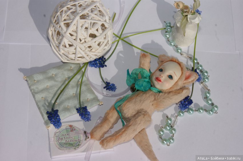 Тедди-долл "Котенок Ханни"