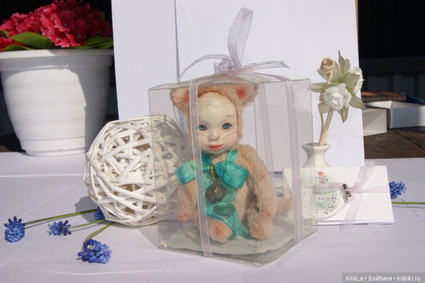 Тедди-долл "Котенок Ханни"