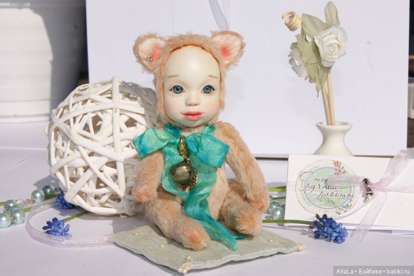 Тедди-долл "Котенок Ханни"