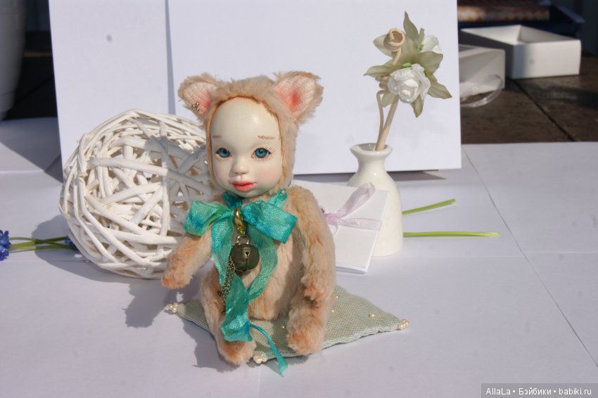 Тедди-долл "Котенок Ханни" (фото 7)