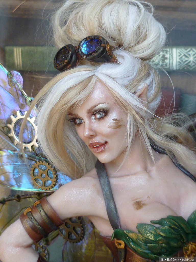 Удивительная кукла - Steampunk Tinkerbell, автор Kim Johnson (фото 5)