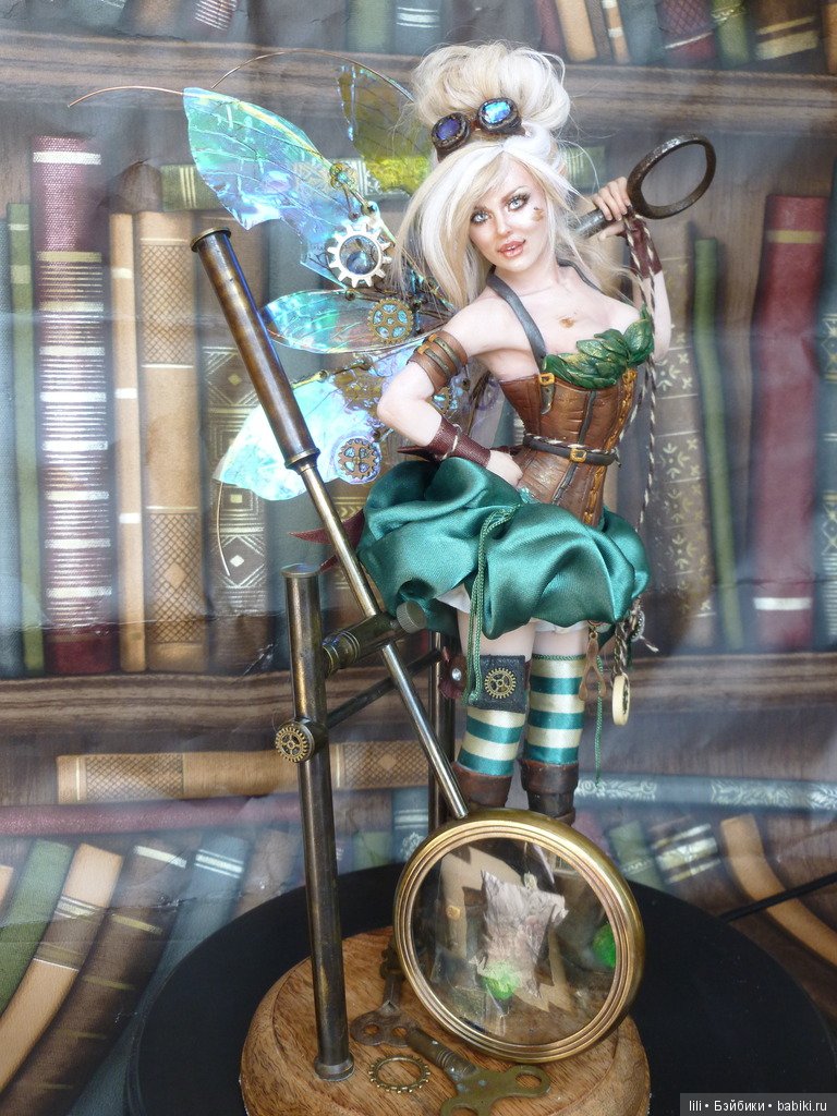 Удивительная кукла - Steampunk Tinkerbell, автор Kim Johnson (фото 4)