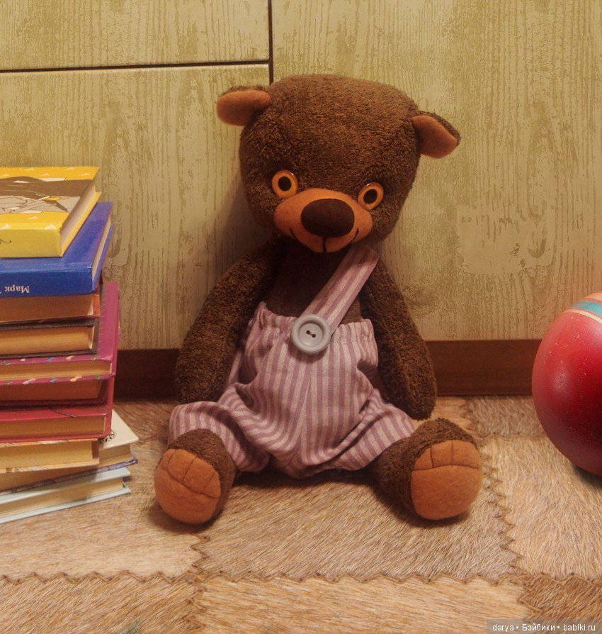 Мишка в штанишках, авторская выкройка Светланы Шаныгиной (фото 6)