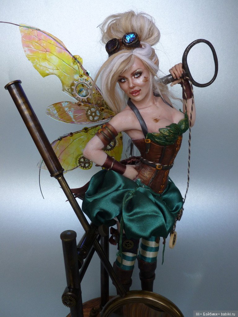 Удивительная кукла - Steampunk Tinkerbell, автор Kim Johnson