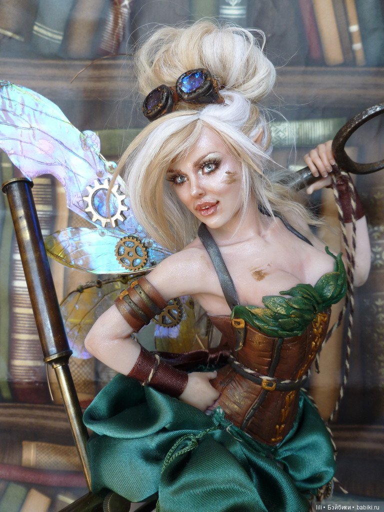 Удивительная кукла - Steampunk Tinkerbell, автор Kim Johnson (фото 2)