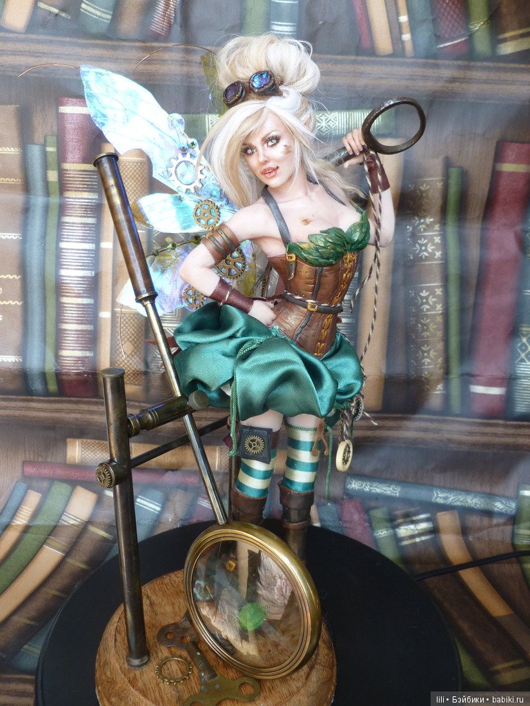 Удивительная кукла - Steampunk Tinkerbell, автор Kim Johnson
