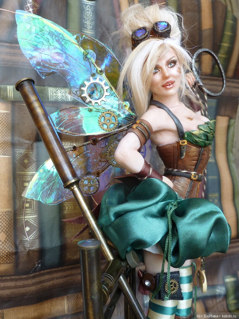Удивительная кукла - Steampunk Tinkerbell, автор Kim Johnson (фото 10)