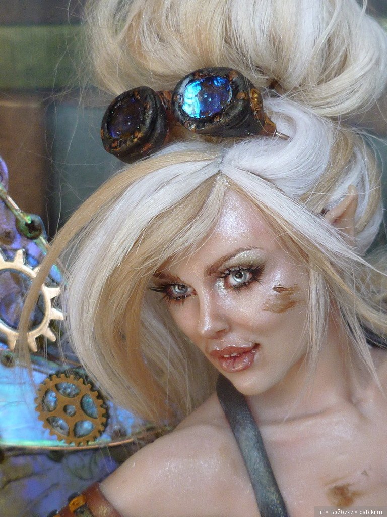 Удивительная кукла - Steampunk Tinkerbell, автор Kim Johnson (фото 7)