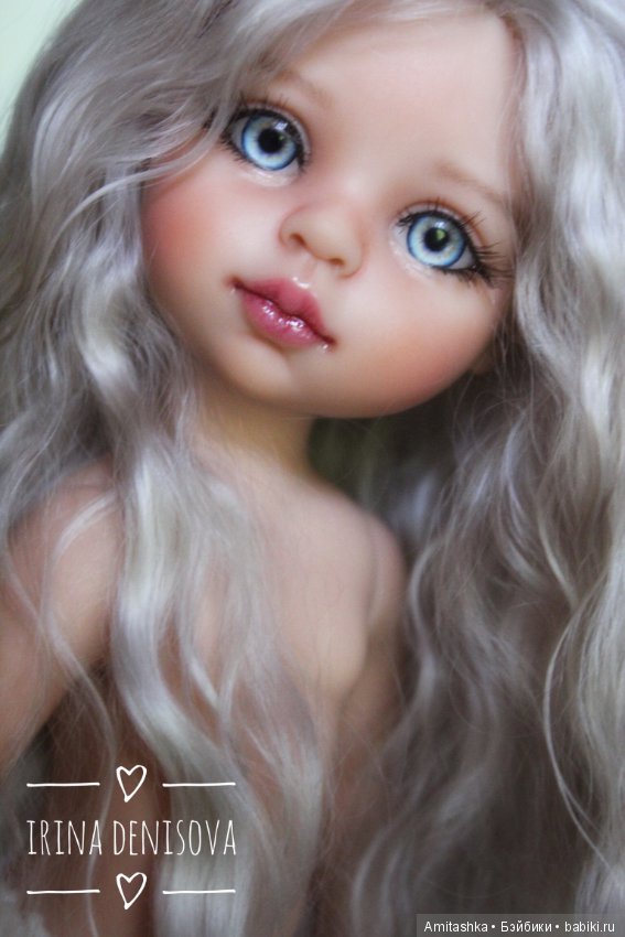 ООАК голышка молд Карла — ООАК Paola Reina (Паола Рейна) и испанских кукол: перерисовка (фото 2)