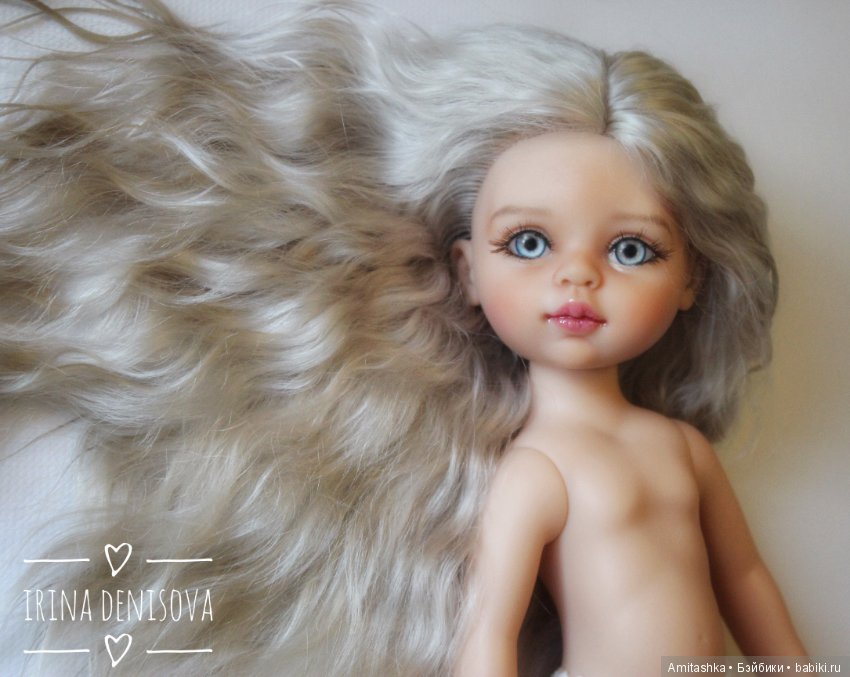 ООАК голышка молд Карла — ООАК Paola Reina (Паола Рейна) и испанских кукол: перерисовка (фото 4)