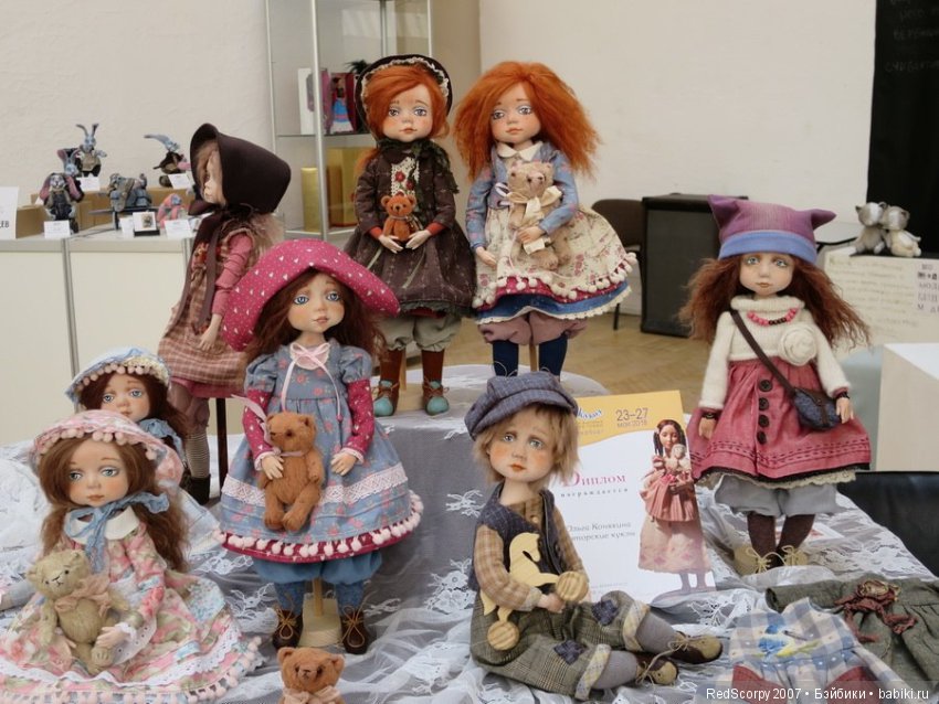 Мои впечатления и краткий обзор выставки ВРЕМЯ КУКОЛ №21 в г.Санкт-Петербурге 2018г часть 5