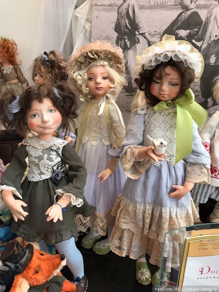 Мои впечатления и краткий обзор выставки ВРЕМЯ КУКОЛ №21 в г.Санкт-Петербурге 2018г часть 4