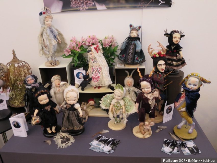 Мои впечатления и краткий обзор выставки ВРЕМЯ КУКОЛ №21 в г.Санкт-Петербурге 2018г часть 6 (фото 7)