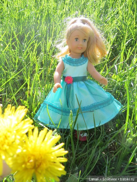 В поход за одуванчиками с mini american girl (фото 6)