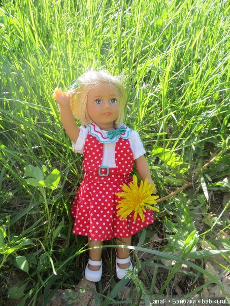 В поход за одуванчиками с mini american girl (фото 5)