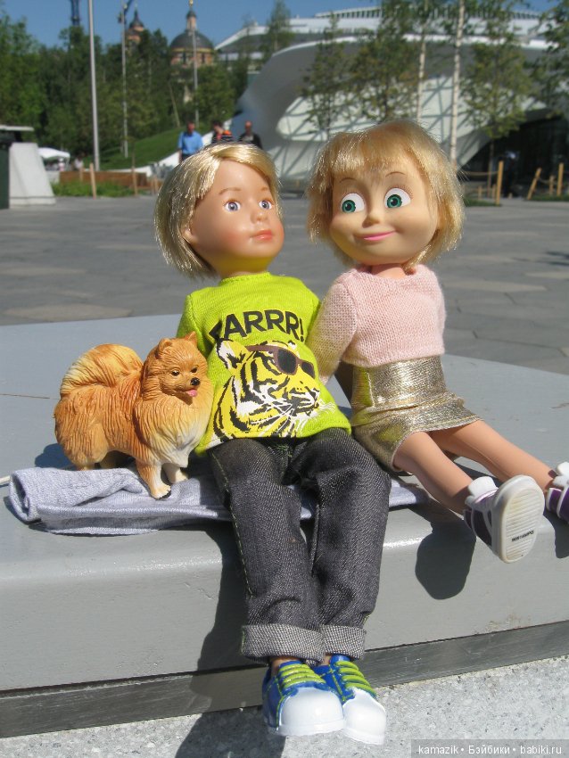 Мишка Крузиков. Или куда не ступала нога взрослых кукол в Зарядье