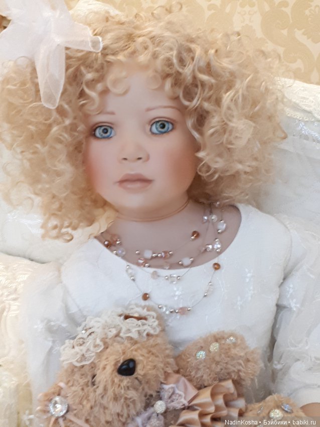 Пока мамы нет дома — Куклы Christine Orange (Кристин Оранж): фарфор (фото 3)