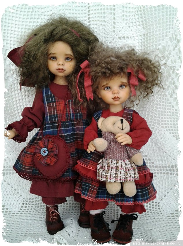 Лелька и Олька.ООАК кукол Паола Рейна (фото 8)