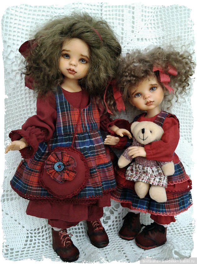 Лелька и Олька.ООАК кукол Паола Рейна (фото 7)