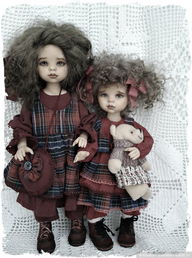 Лелька и Олька.ООАК кукол Паола Рейна (фото 10)