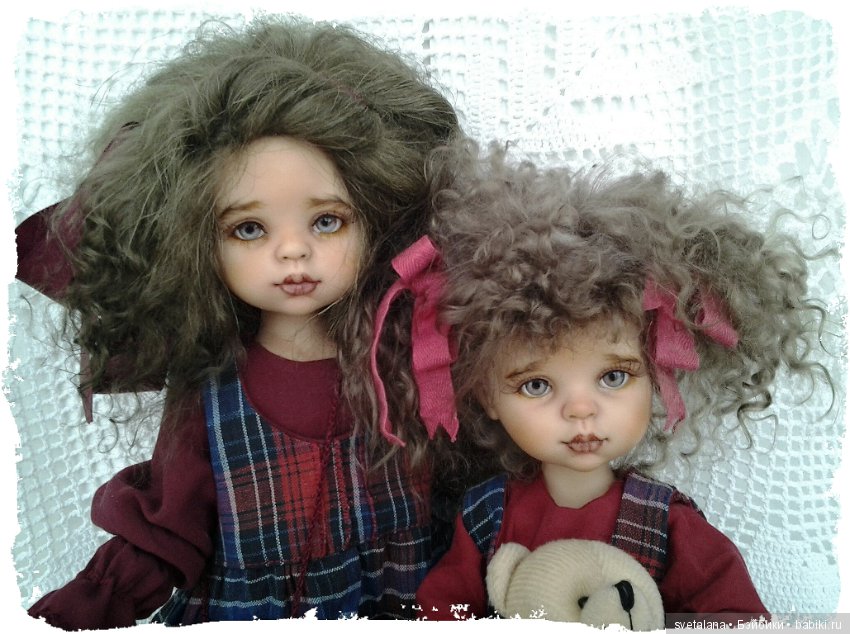 Лелька и Олька.ООАК кукол Паола Рейна (фото 5)