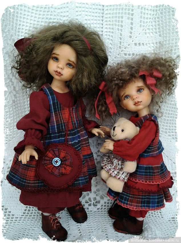 Лелька и Олька.ООАК кукол Паола Рейна (фото 9)