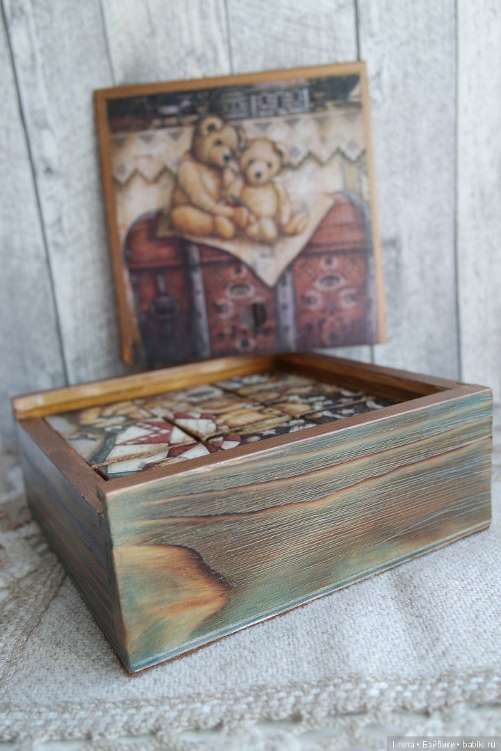 Деревянные кубики — Авторские игрушки из разных материалов: синельная проволока (фото 9)