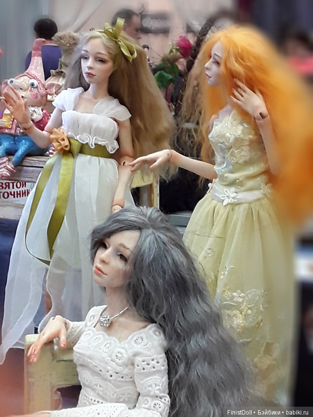 Мы с моими девчонкам на Международном Салоне кукол на Тишинке (фото 3)