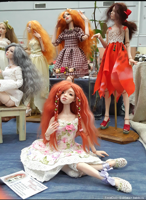 Мы с моими девчонкам на Международном Салоне кукол на Тишинке (фото 5)