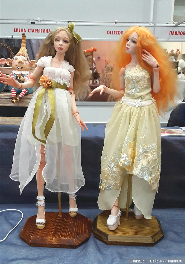 Мы с моими девчонкам на Международном Салоне кукол на Тишинке (фото 7)