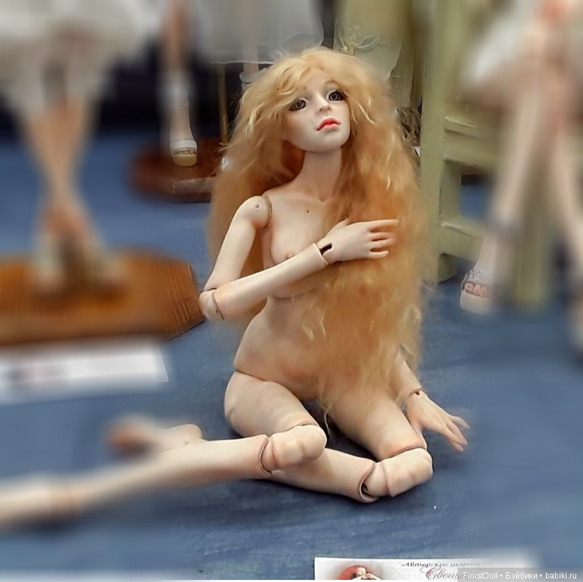 Мы с моими девчонкам на Международном Салоне кукол на Тишинке