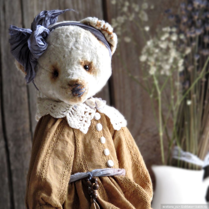 Маша и одуванчики — Авторские мишки Тедди и друзья: фото (фото 7)