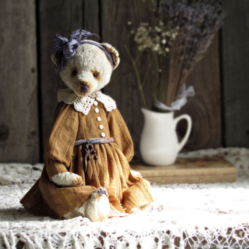 Маша и одуванчики — Авторские мишки Тедди и друзья: фото (фото 5)