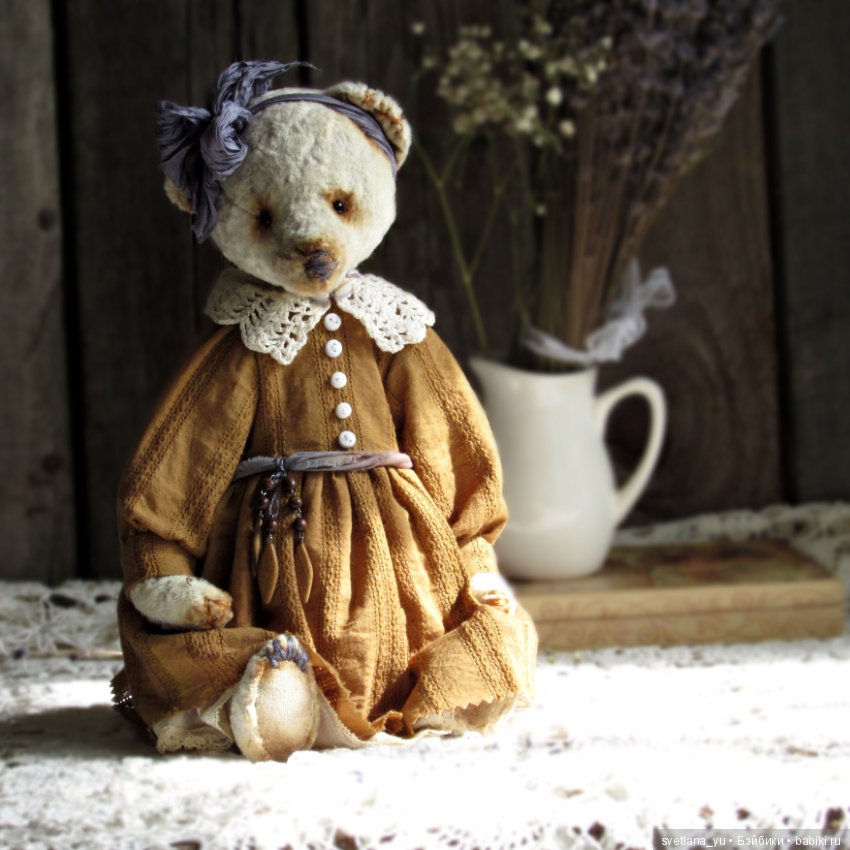 Маша и одуванчики — Авторские мишки Тедди и друзья: фото (фото 10)