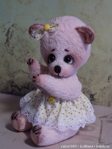 Розовый зефир — Авторские мишки Тедди и друзья: фото (фото 3)