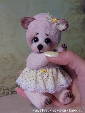 Розовый зефир — Авторские мишки Тедди и друзья: фото (фото 4)