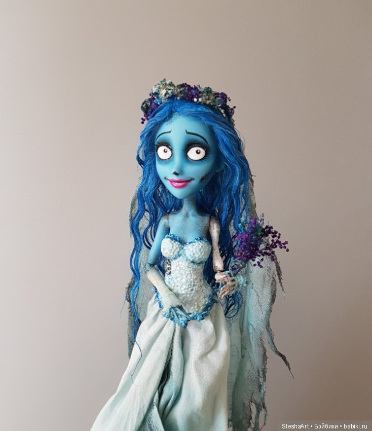 Эмили, ООАК МХ по мульфильму Tim Burton's Corpse Bride